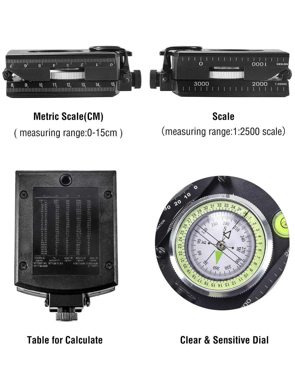 Multifunctional Military Aiming Navigation Compass - Image 6