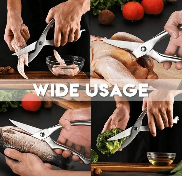 (🎅HOT SALE NOW-49% OFF) All in 1 Stainless Kitchen Scissors - Image 3