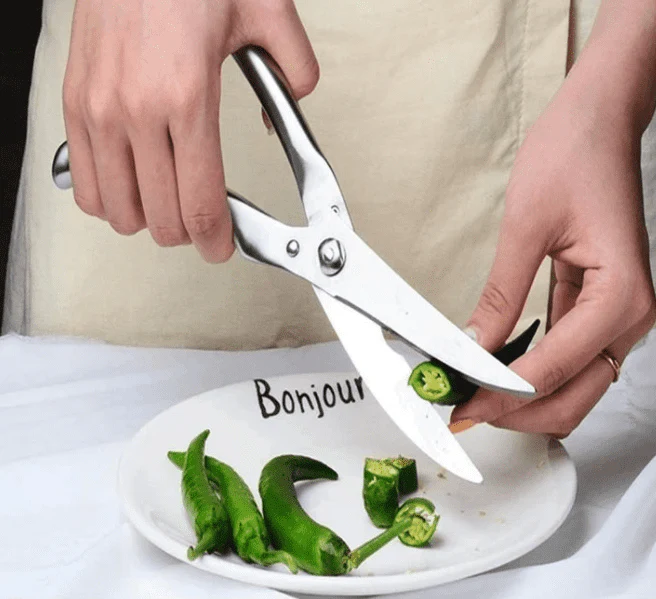 (🎅HOT SALE NOW-49% OFF) All in 1 Stainless Kitchen Scissors - Image 8
