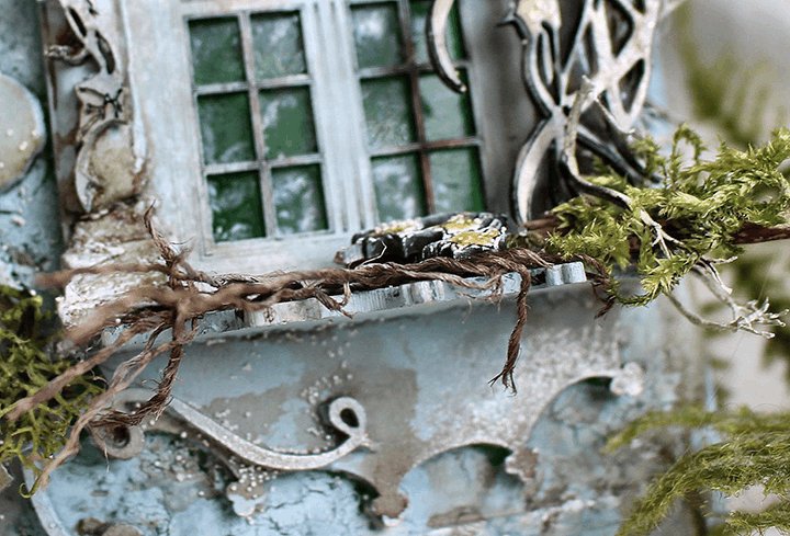 Altered Art Bottle - Mystical forest stories - Image 7