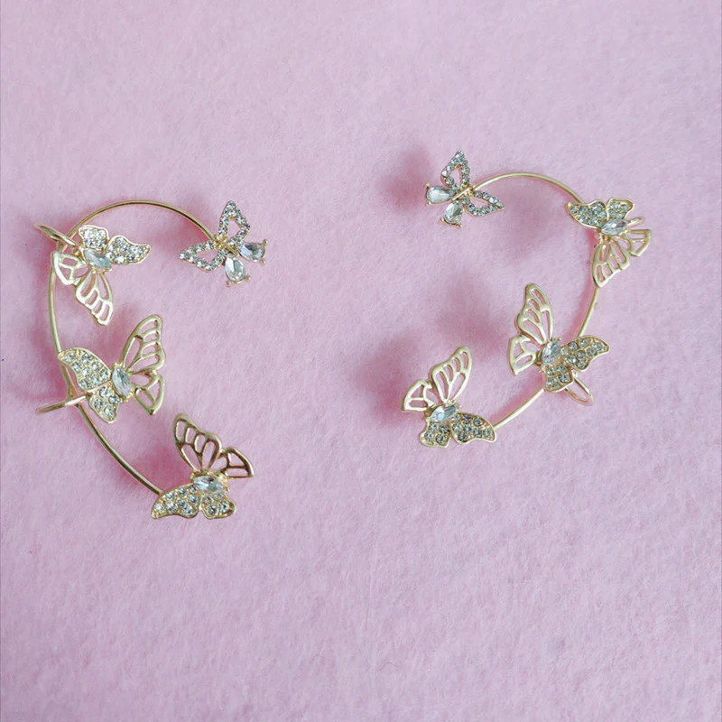 Butterfly Swan and Snake Earrings - Image 9