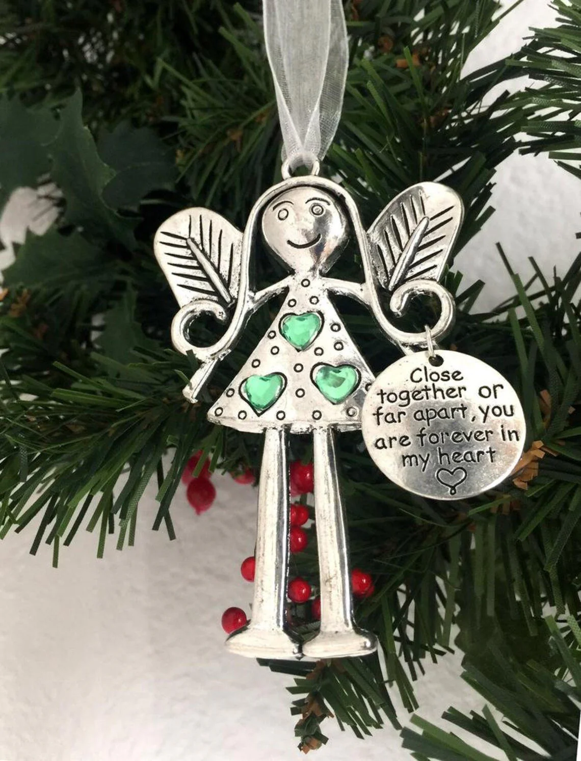 Angel Friendship Ornament Gift-Best Friend Gift - Image 4