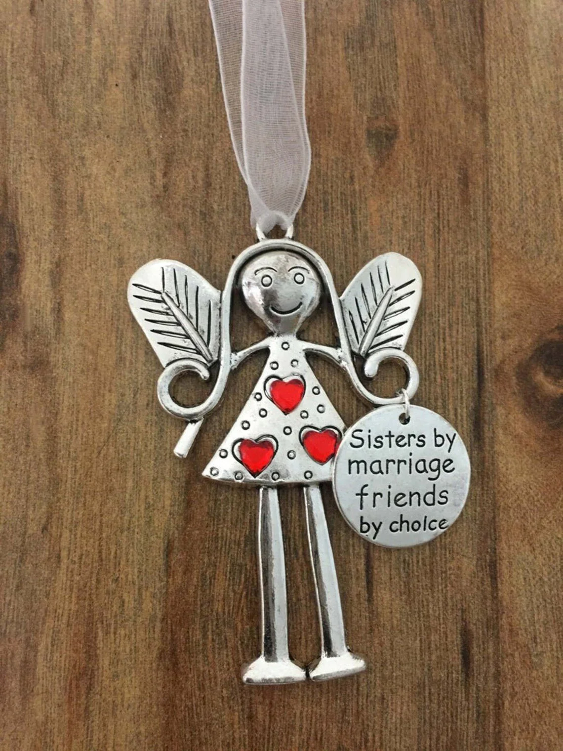 Angel Friendship Ornament Gift-Best Friend Gift - Image 6