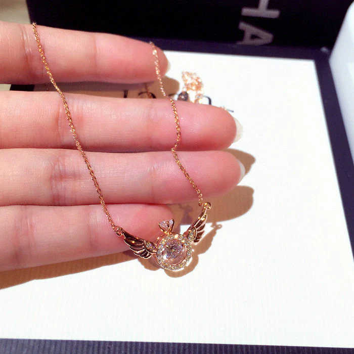 Angel Wings Wings Necklace - Image 2