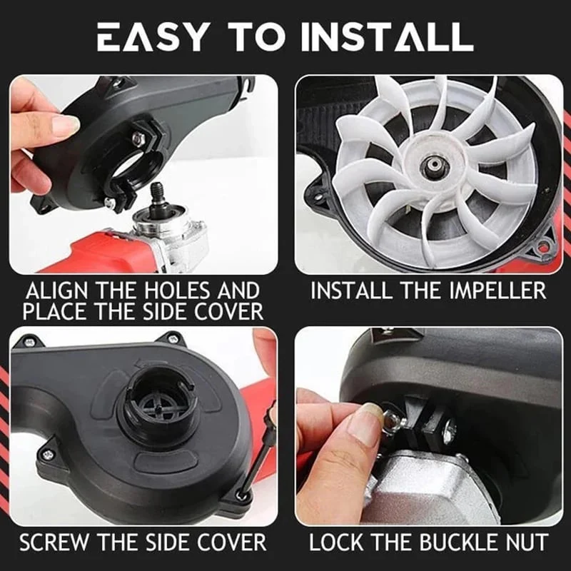 Angle Grinder to Blower Adapter Set - Image 3