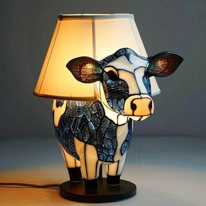 49% OFF - ANIMAL COW TABLE LAMP - Image 3