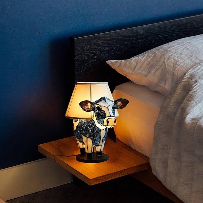 49% OFF - ANIMAL COW TABLE LAMP - Image 4
