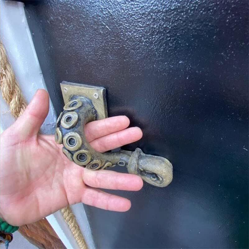 Antique octopus door knob - Image 10