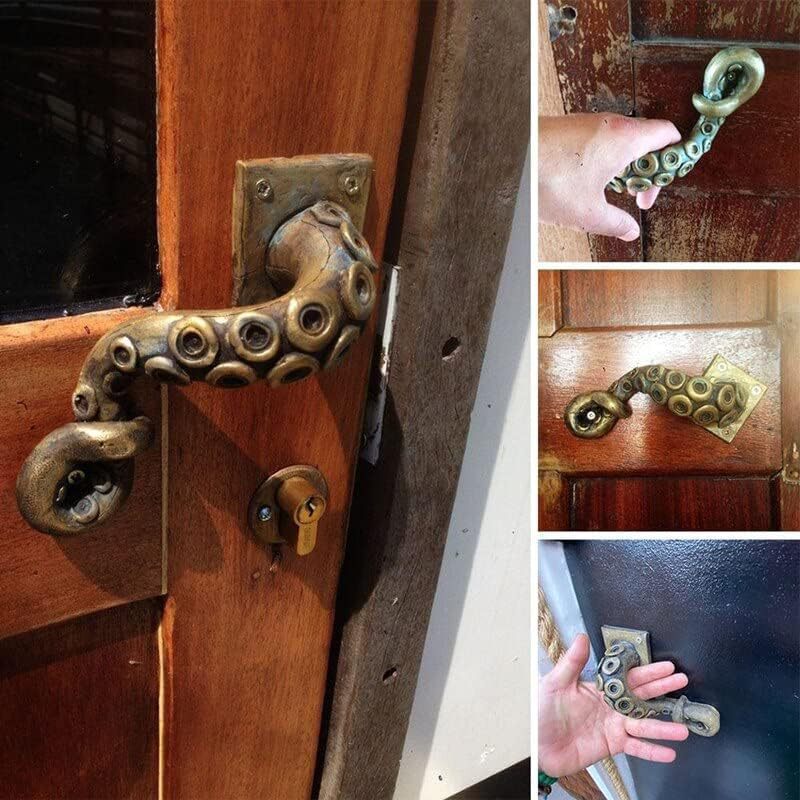 Antique octopus door knob - Image 12