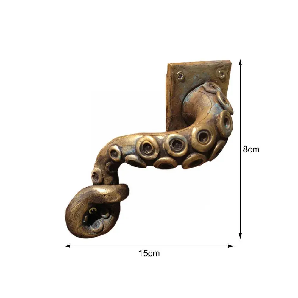 Antique octopus door knob - Image 2