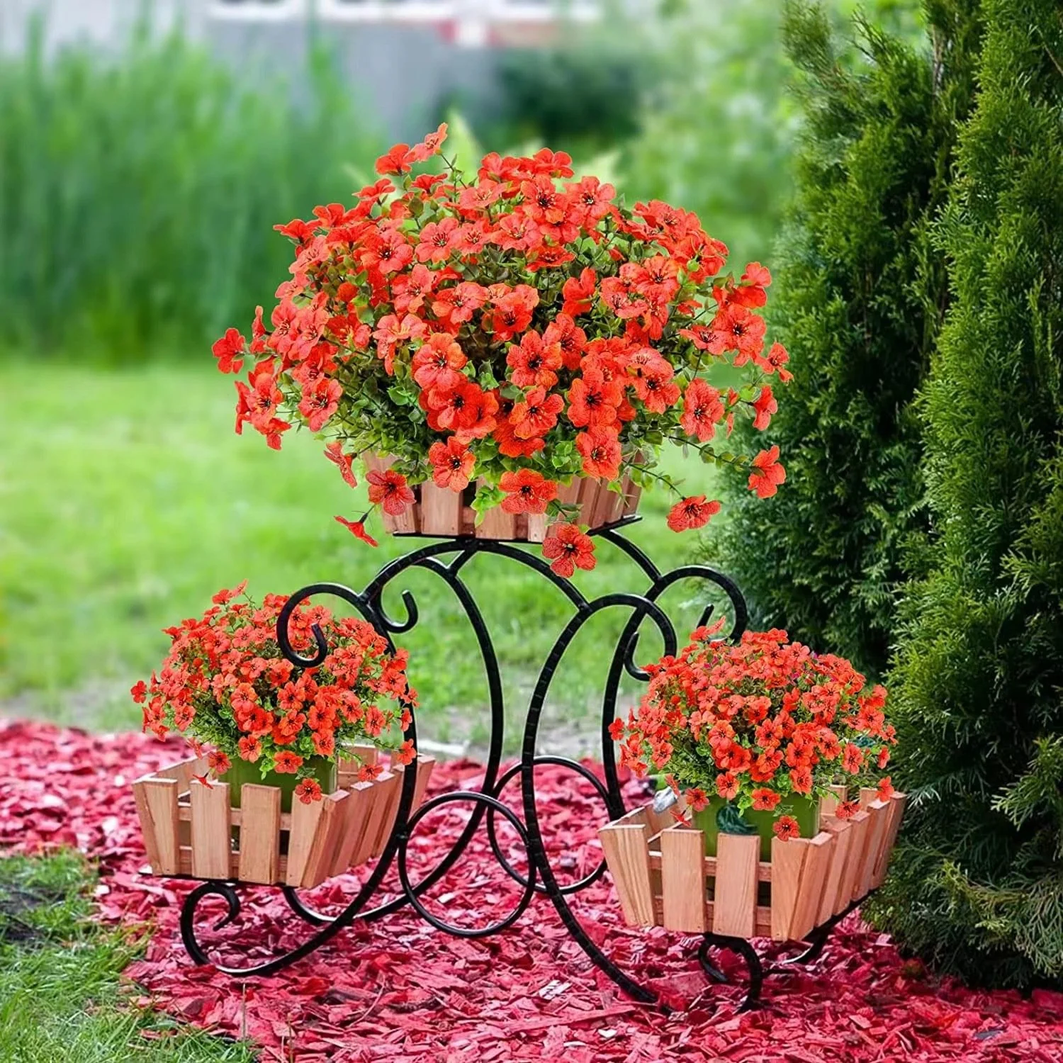 🔥 Outdoor Artificial Flowers💐Set of 7 bundles - Image 14