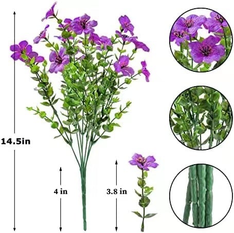 🔥 Outdoor Artificial Flowers💐Set of 7 bundles - Image 4