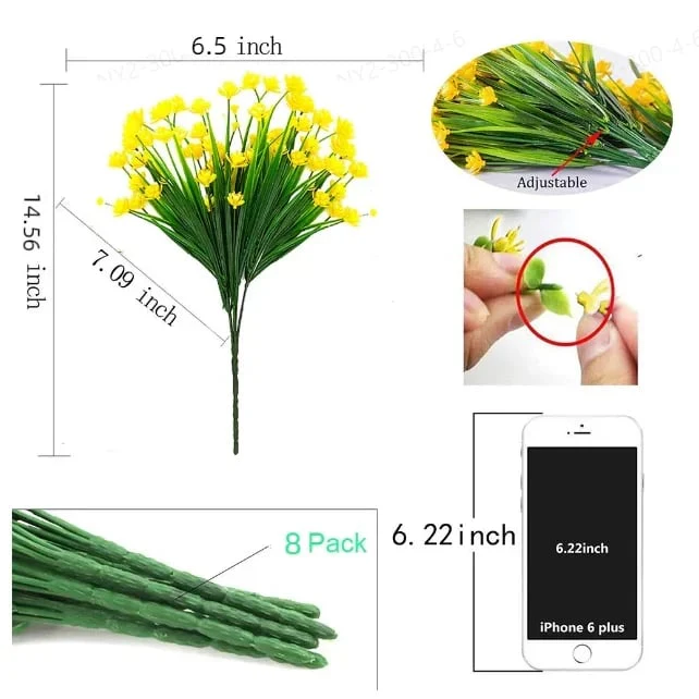 (💖Mother's Day Sale💖)Outdoor Artificial Flowers💐 - Image 14