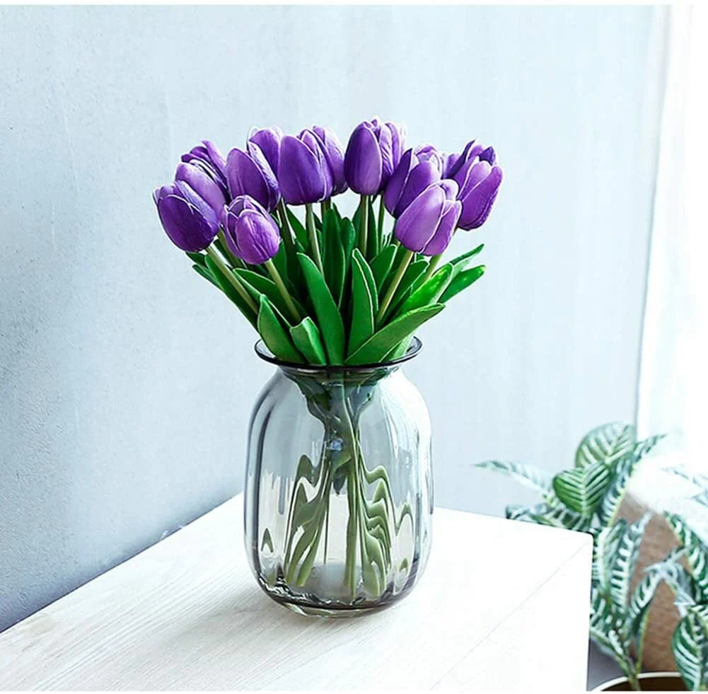 ✨Sale-40off💓-High Quality Artificial Latex Tulips(PCS 10) - Image 14