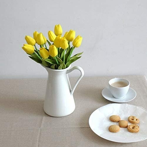 ✨Sale-40off💓-High Quality Artificial Latex Tulips(PCS 10) - Image 17