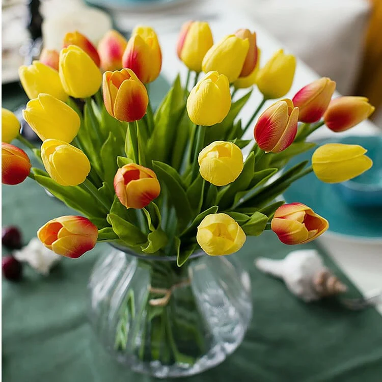 ✨Sale-40off💓-High Quality Artificial Latex Tulips(PCS 10) - Image 2