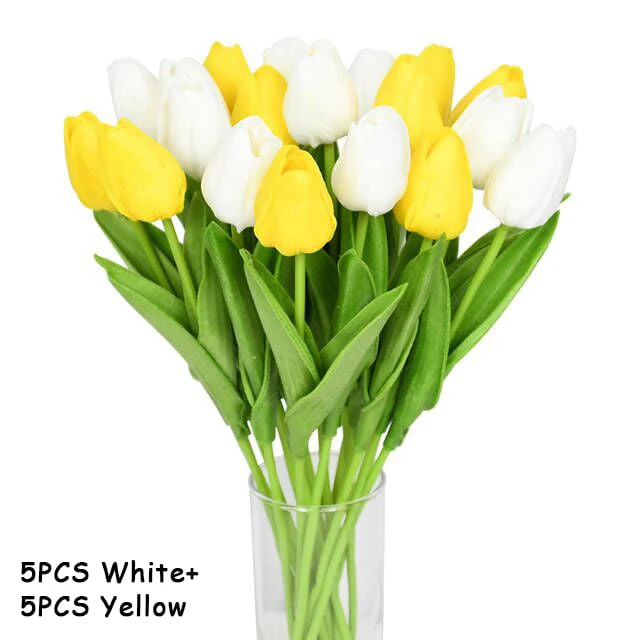✨Sale-40off💓-High Quality Artificial Latex Tulips(PCS 10) - Image 22