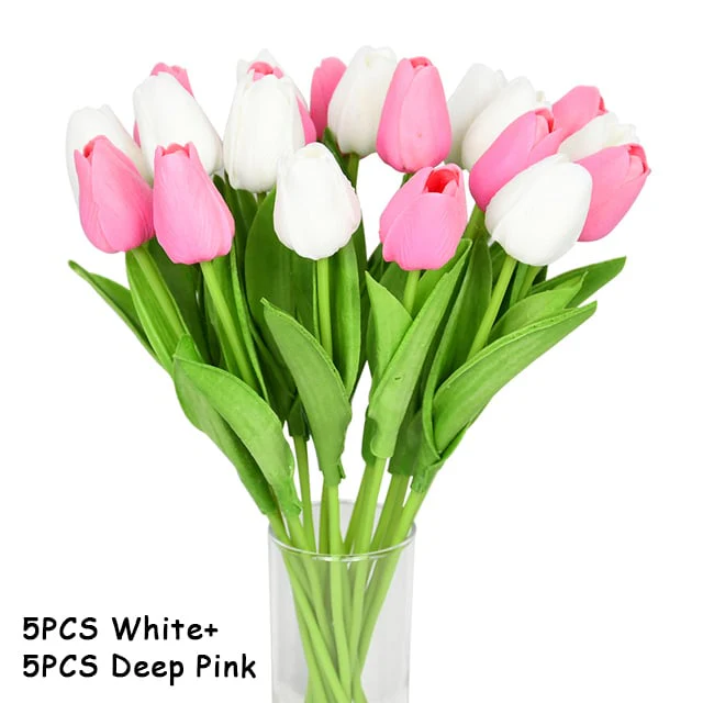 ✨Sale-40off💓-High Quality Artificial Latex Tulips(PCS 10) - Image 23