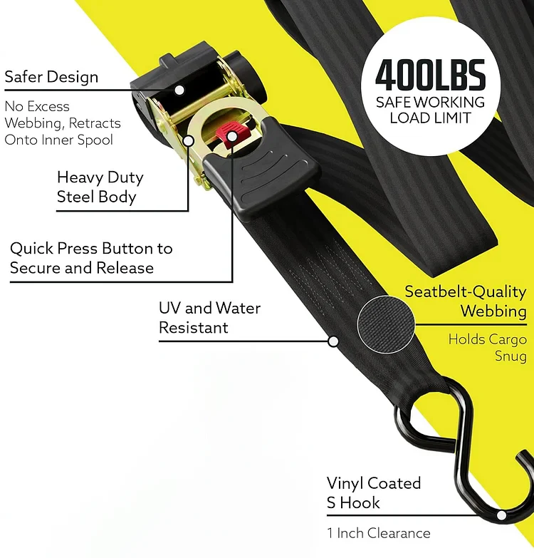 🔥Hot Sale-Auto Ratchet Strap - Image 16