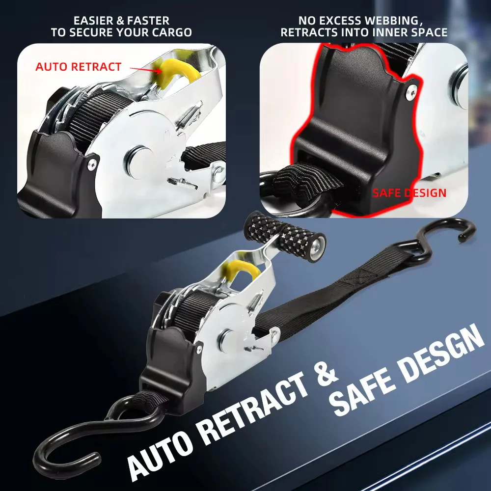 🔥Hot Sale-Auto Ratchet Strap - Image 2