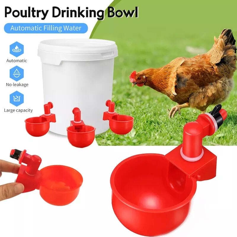 Automatic Chicken Water Cup Bird Coop - Image 10