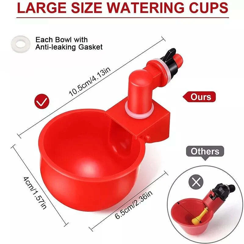 Automatic Chicken Water Cup Bird Coop - Image 8