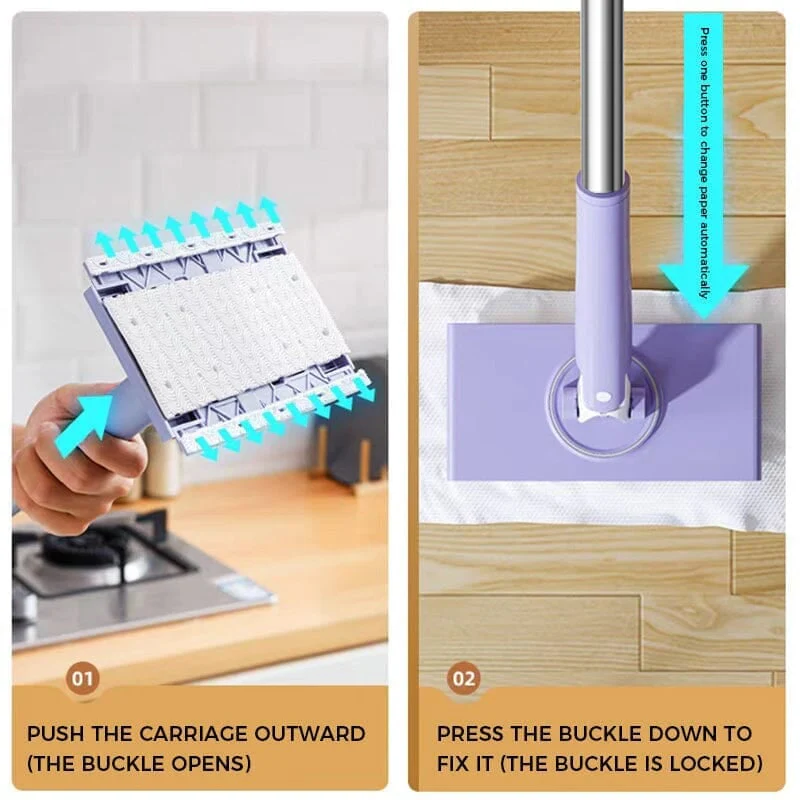 Automatic Cloth Changing Mini Mop - Image 3