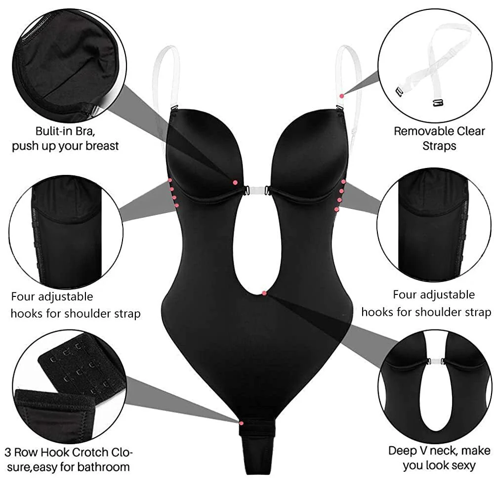 š„2023 Hot Saleš„Backless Body Shaper Bra - Promotion 50% OFF - Image 14