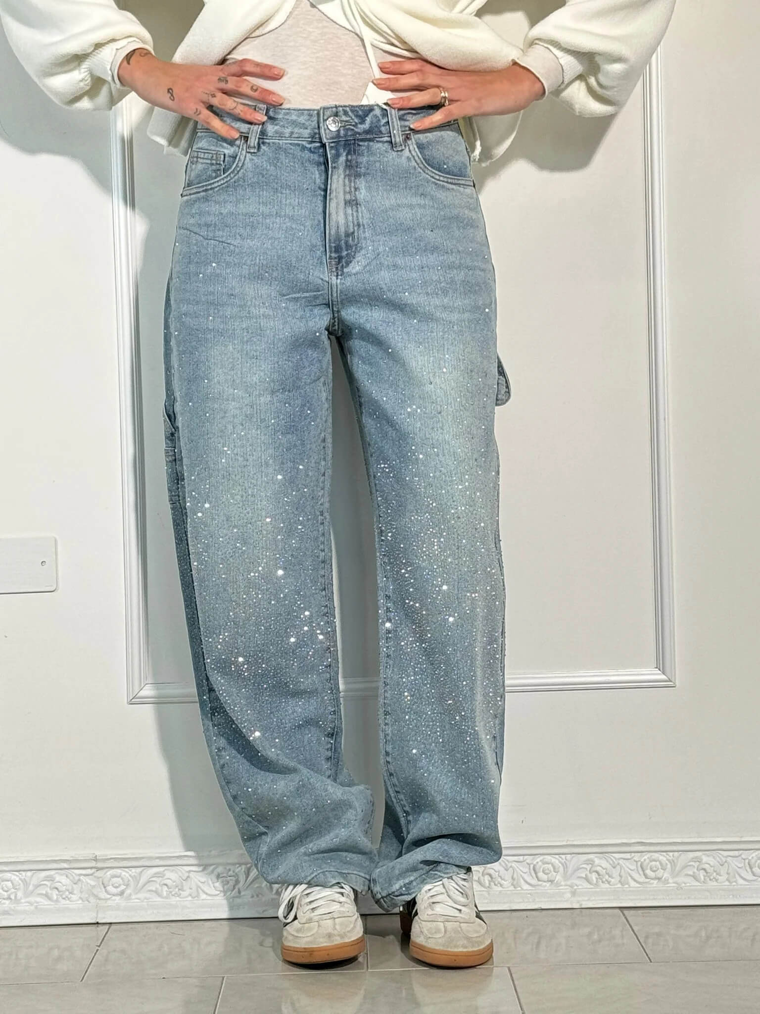 Shine Denim Jeans - Image 5