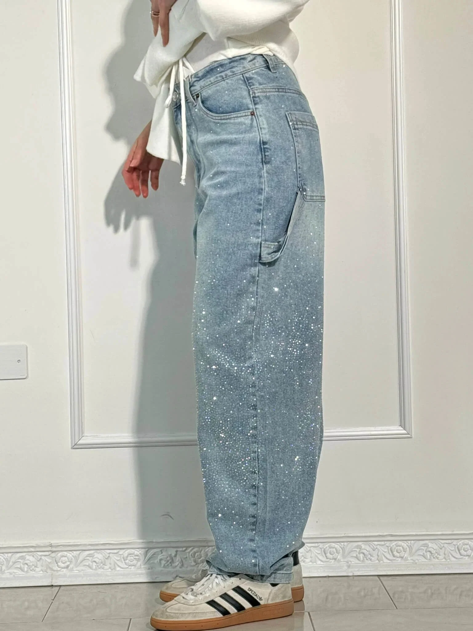 Shine Denim Jeans - Image 7
