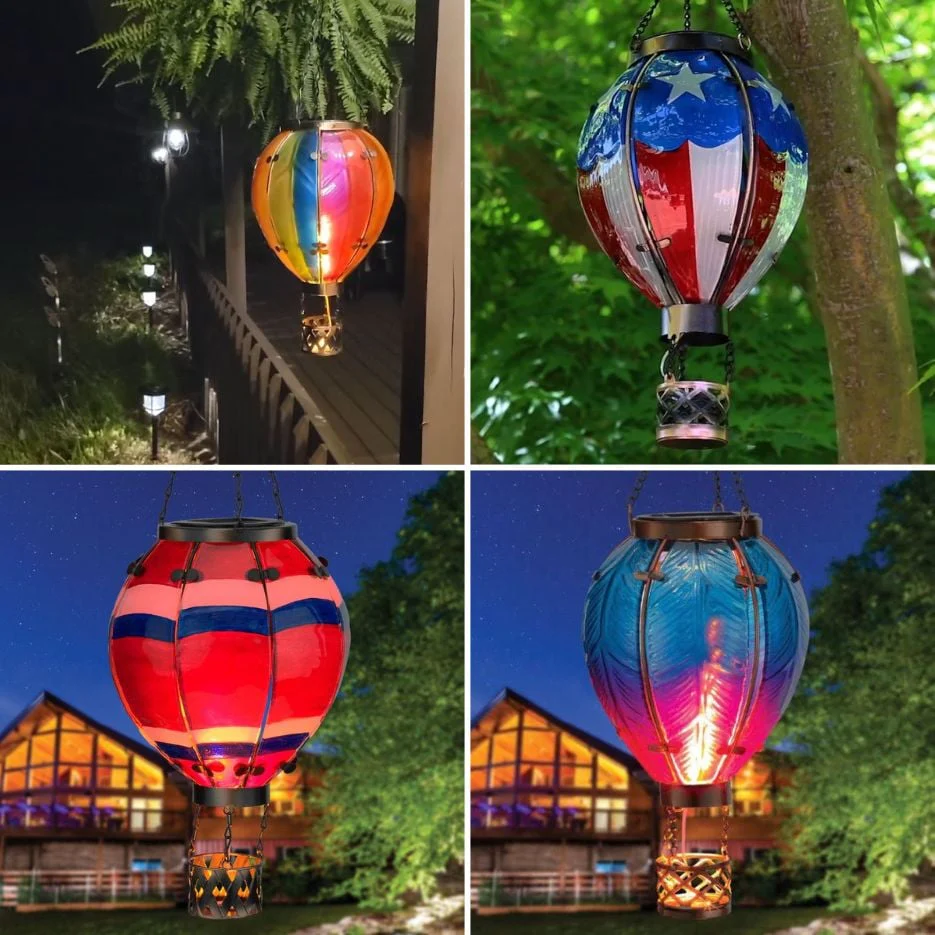 Hot Air Balloon Solar Lantern - Image 9