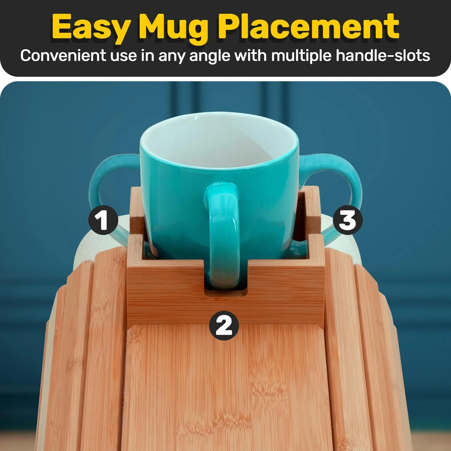 Bamboo Couch Cup Holder – Your Sofa’s Best Friend - Image 5
