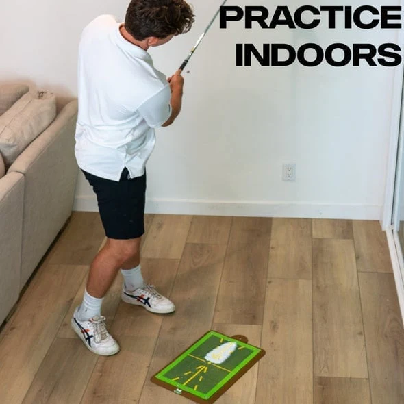 Golf Training Mat for Swing Detection Batting - Image 6