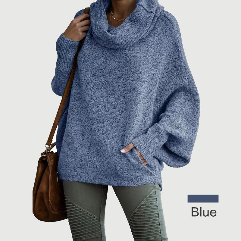 💥Black Friday Hot Sales - 49% OFF💥Women's Batwing Cowl Neck Sweater with Pocket - Buy two and get free shipping! - Image 7
