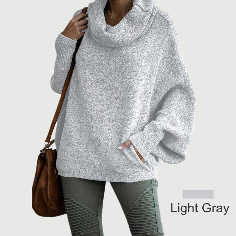 💥Black Friday Hot Sales - 49% OFF💥Women's Batwing Cowl Neck Sweater with Pocket - Buy two and get free shipping! - Image 8