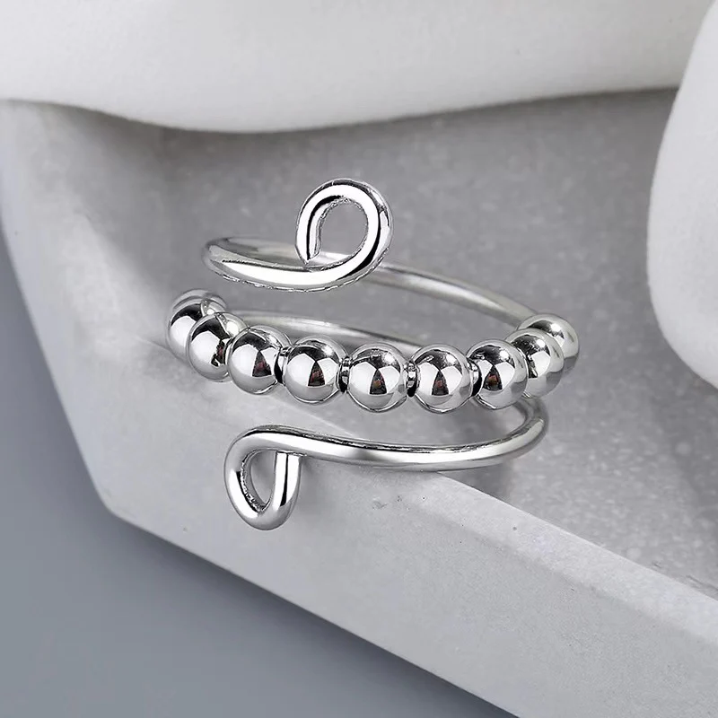 🔥Circle Beads Fidget Ring - Image 2