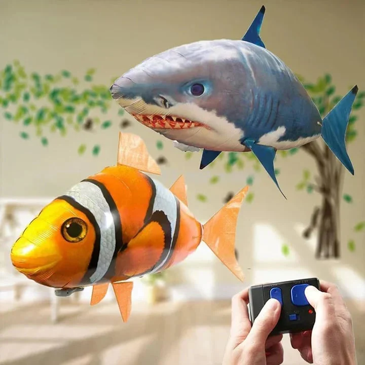 BIG SALE 49% OFF - Remote Control Flying Shark - Image 3