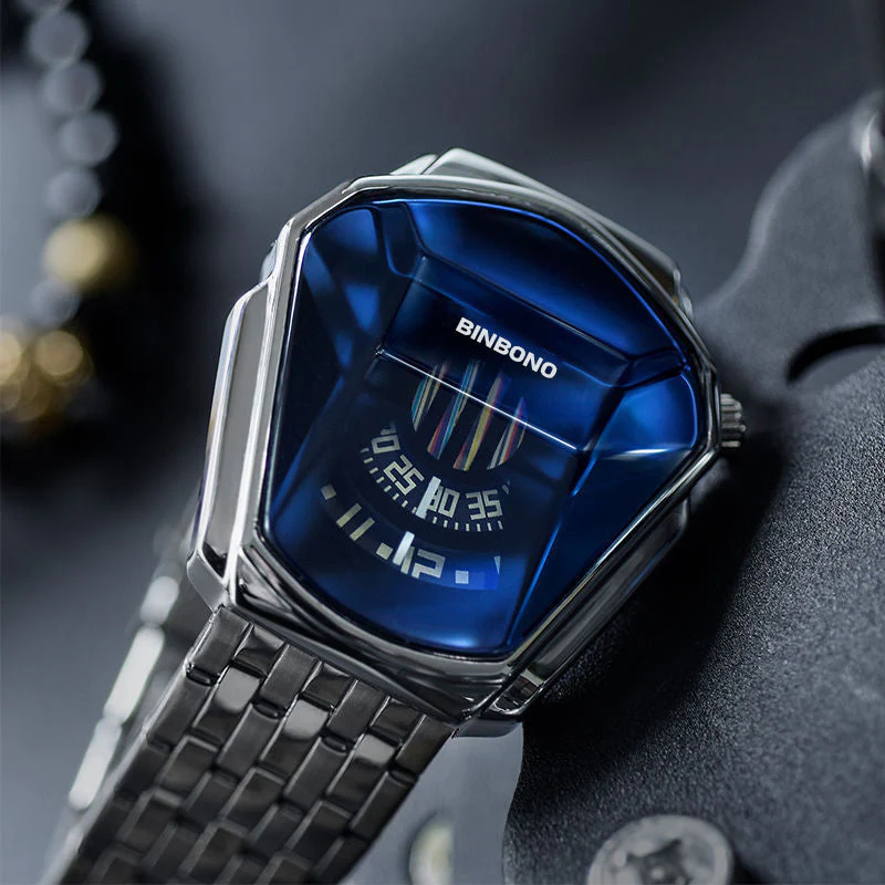 Men's Diamond Style Quartz Watch - Image 10