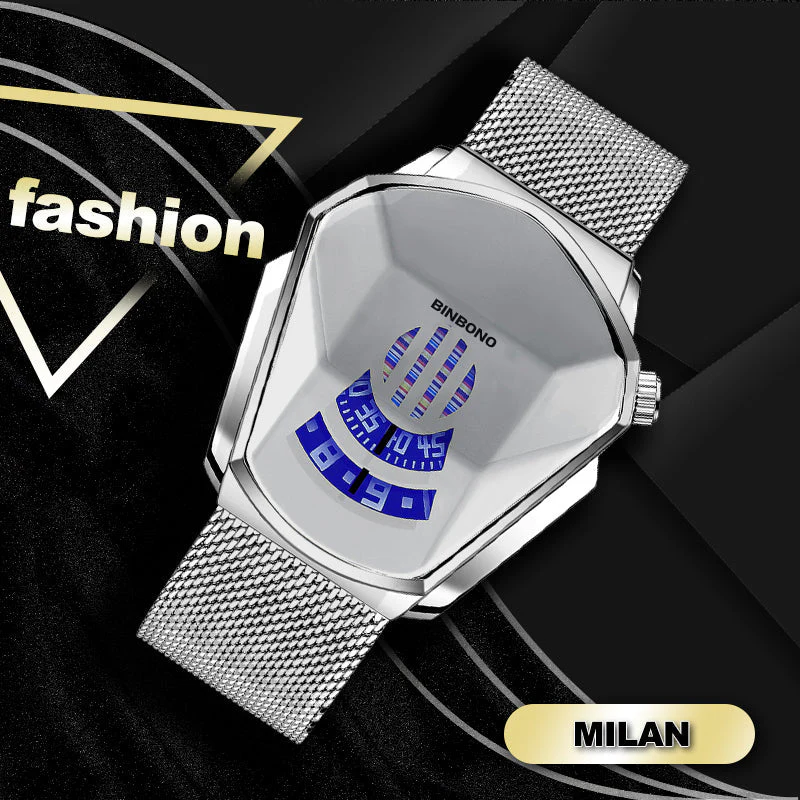 Men's Diamond Style Quartz Watch - Image 16