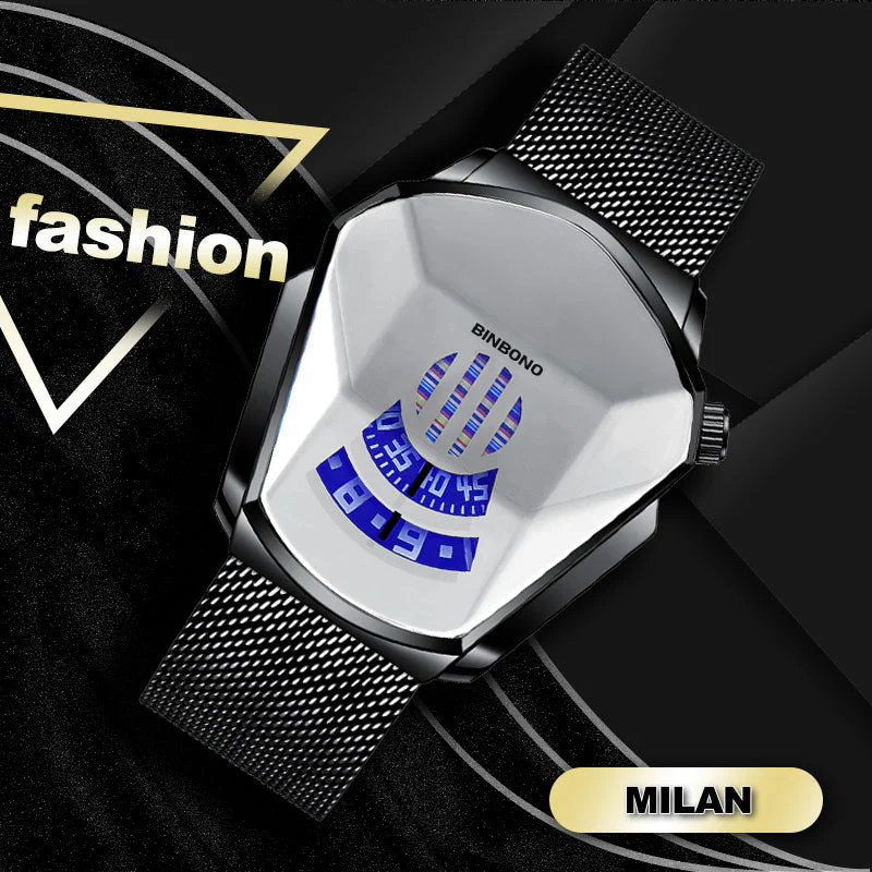 Men's Diamond Style Quartz Watch - Image 18