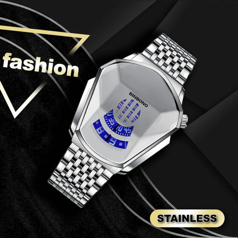 Men's Diamond Style Quartz Watch - Image 22