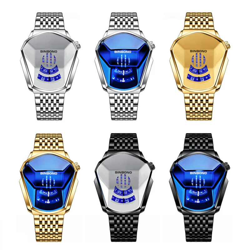Men's Diamond Style Quartz Watch - Image 26