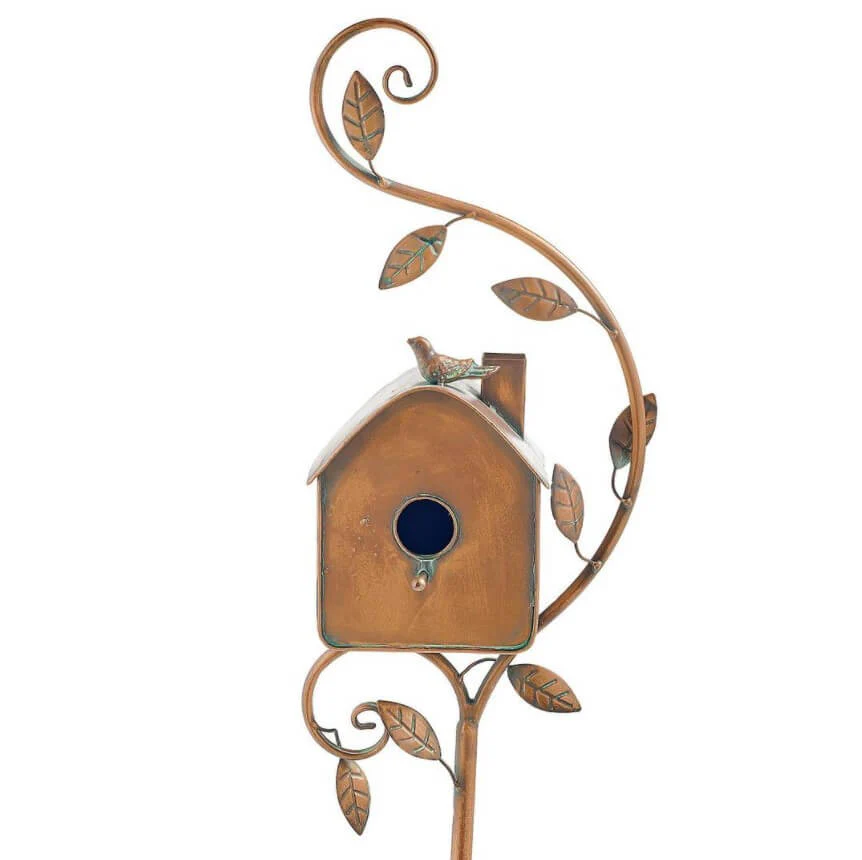 ( garden upgrade)Birdhouse Garden Stakes - Image 3