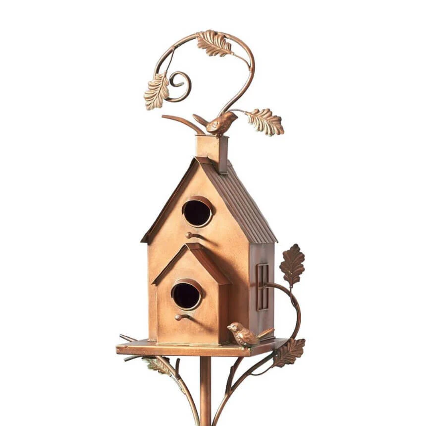 ( garden upgrade)Birdhouse Garden Stakes - Image 4