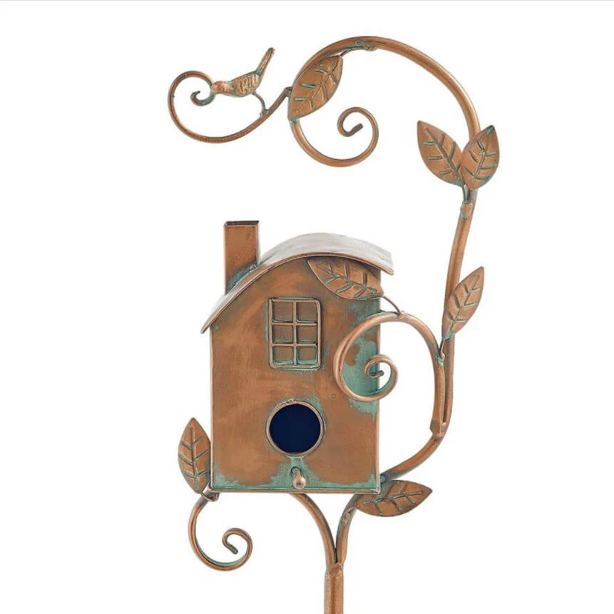 ( garden upgrade)Birdhouse Garden Stakes - Image 6