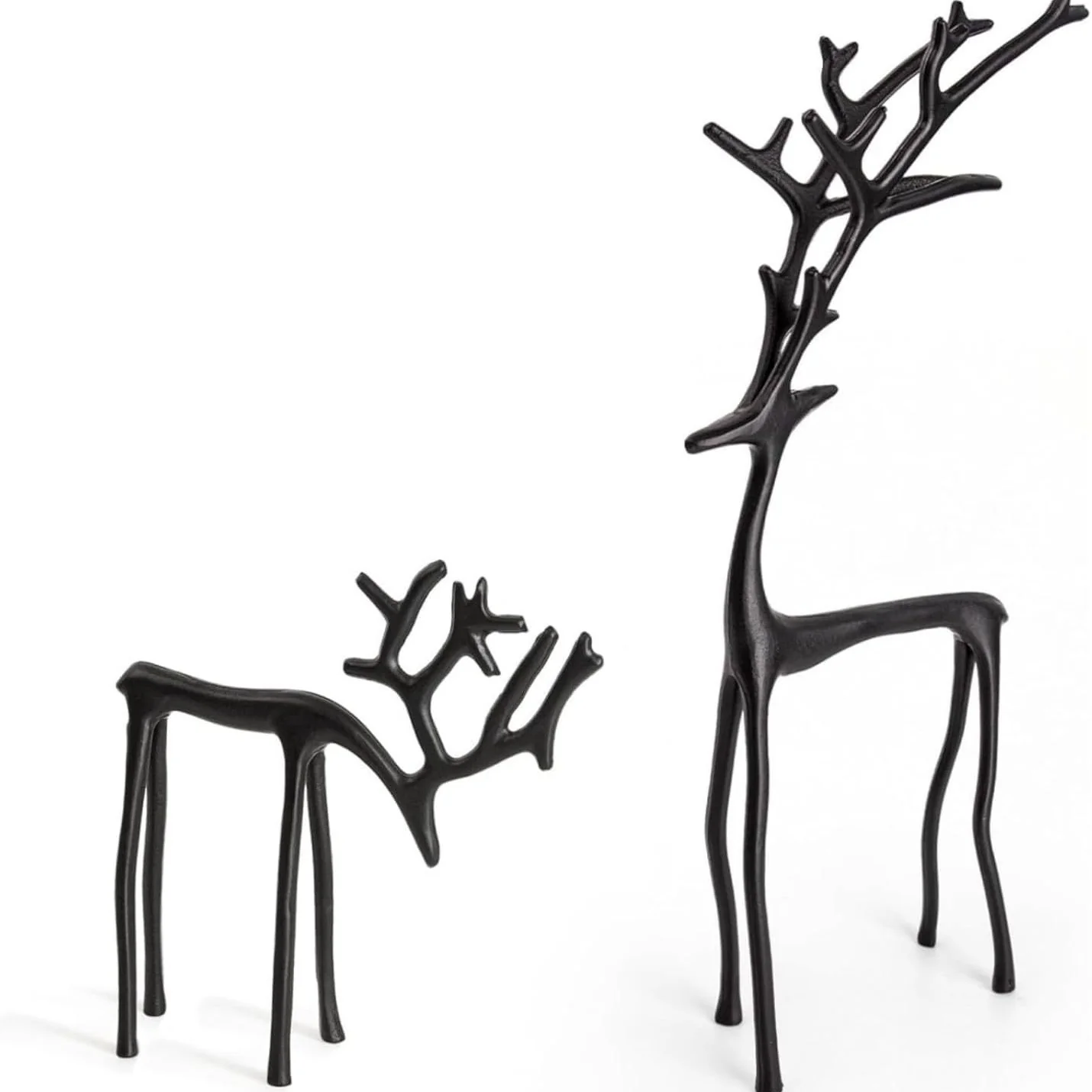 Black Reindeer Statues-Christmas Decorations - Image 13