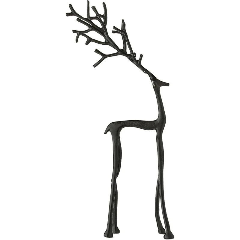 Black Reindeer Statues-Christmas Decorations - Image 14