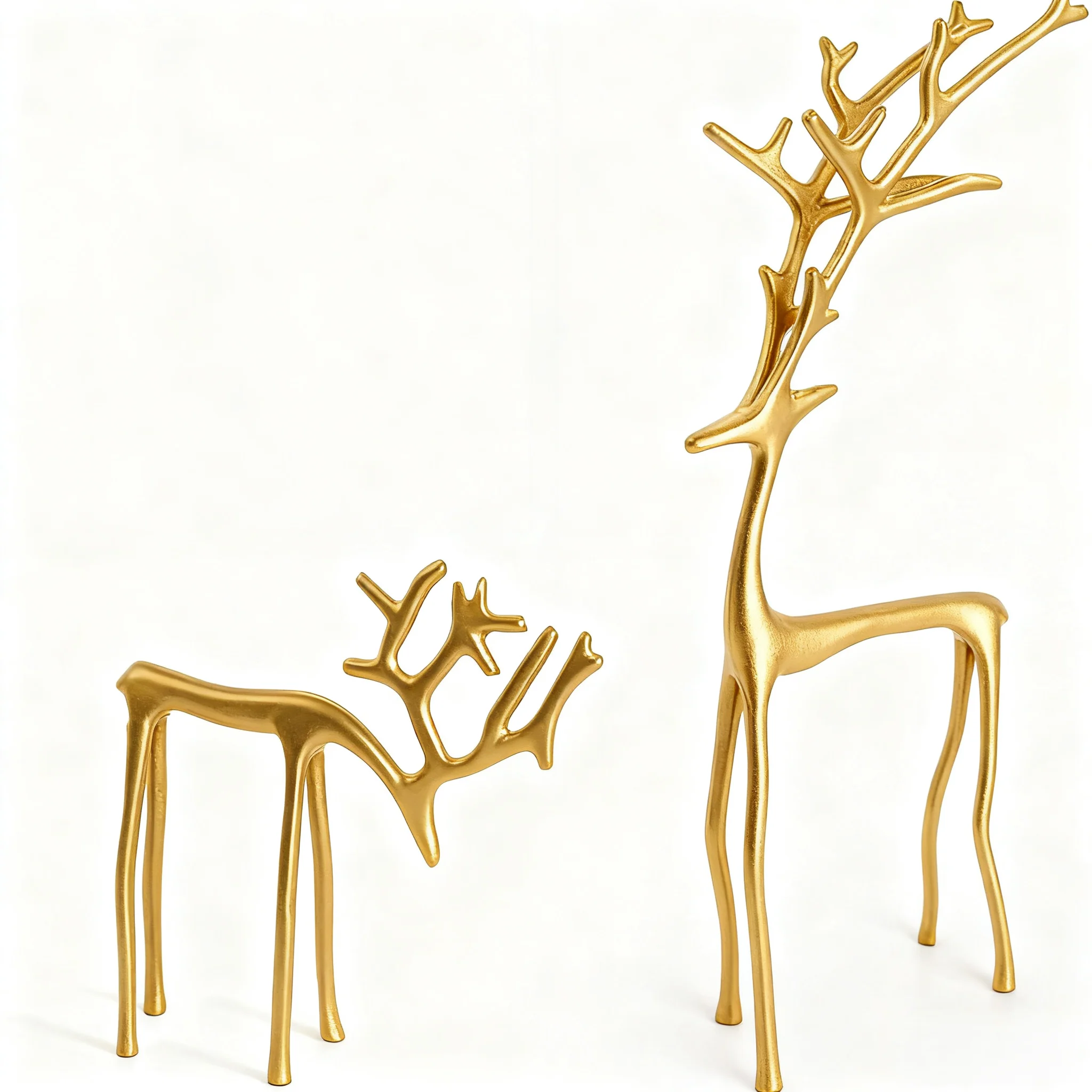 Black Reindeer Statues-Christmas Decorations - Image 17
