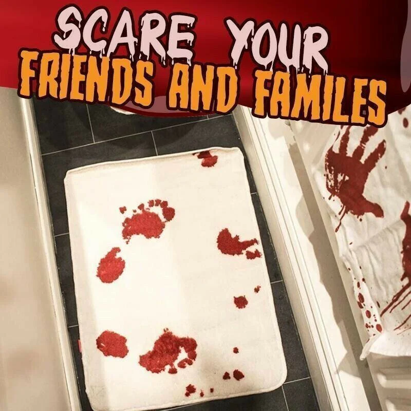 🎉 Halloween Bloody Color Changing Bath Mat - Image 4