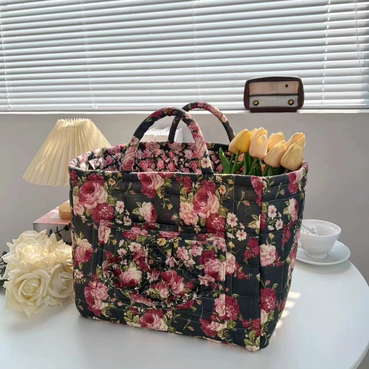 Boho Fabric Storage Basket - Image 13